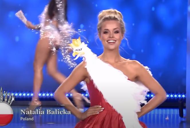 Polska reprezentowana przez miss KFC, na konkursie miss universe